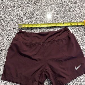 Nike Women's Burgundy Athletic Shorts